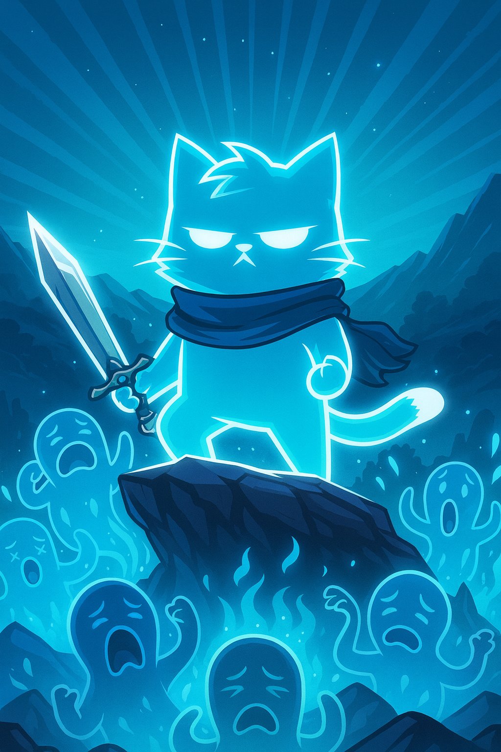 Spirit Cat Art