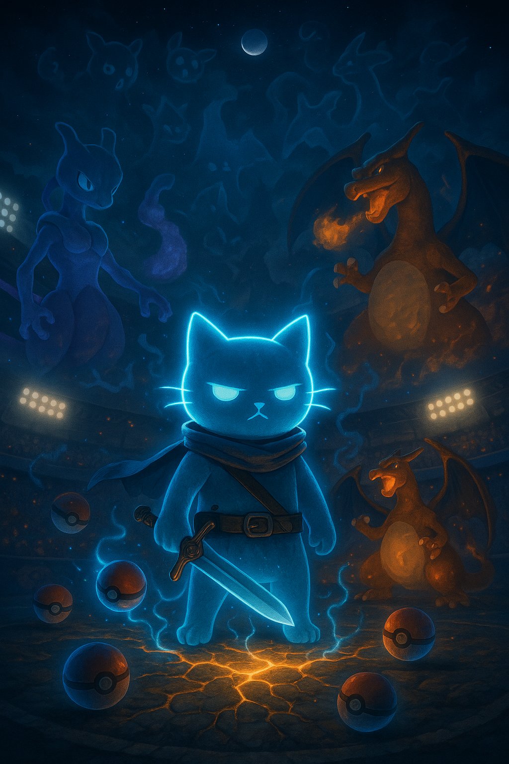 Spirit Cat Art